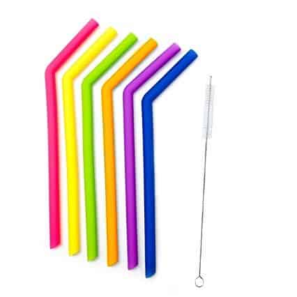 Flexible Silicone Straws