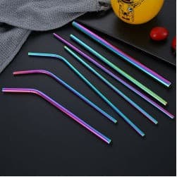 Colorful Stainless Straws-2