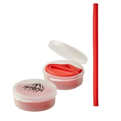 Reuse-it™ Silicone Straw in Round Case