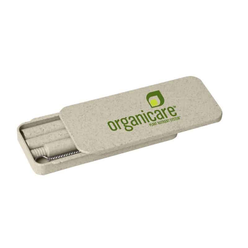 Custom Eco-Friendly Pocket Straw Set - 2
