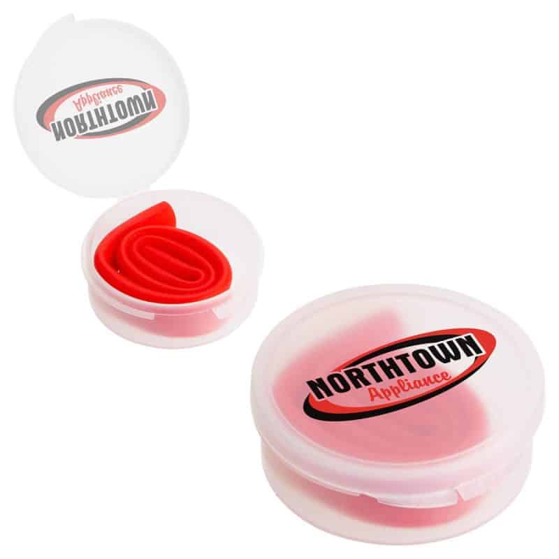 Custom Sip 'N Store Reusable Silicone Straw - 2