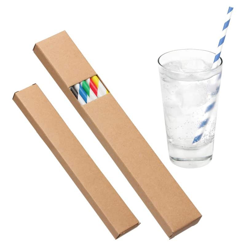 Custom Vellum Paper Straw 10-Pack - 1