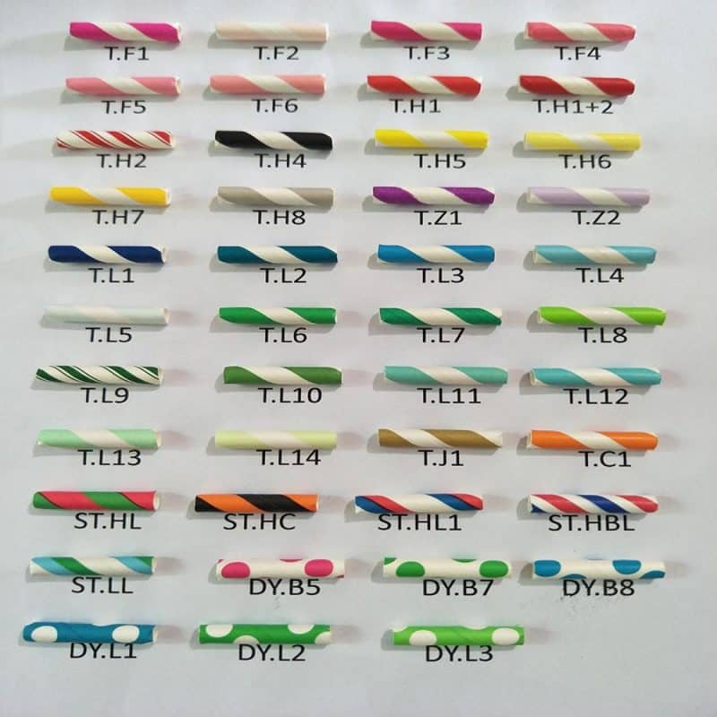 Custom Eco-Friendly Paper Straw Kit With Jute Bag - 1