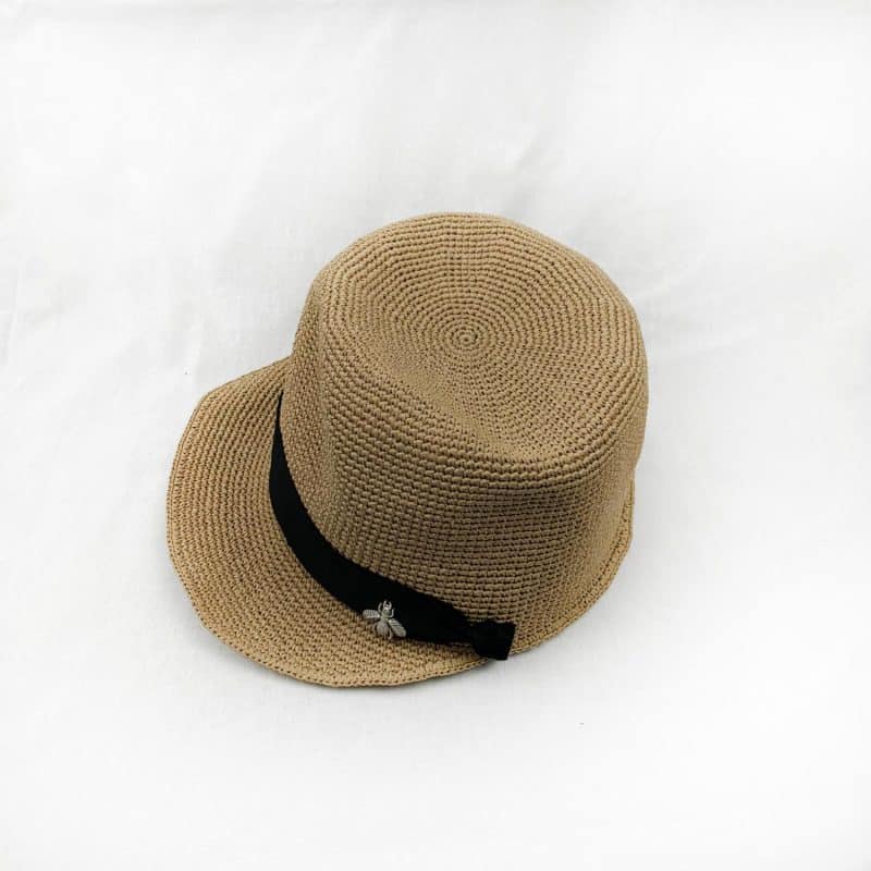 Custom Paper Straw Cap With Visor - 2