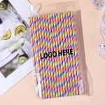 Custom Rainbow Paper Straw 25-Pack - 2