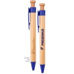 Custom The Camden Bamboo Retractable Wheat Straw Eco-Pen - 5