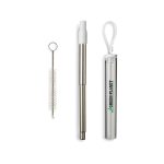 Custom Festival Telescopic Reusable Drinking Straw Kit