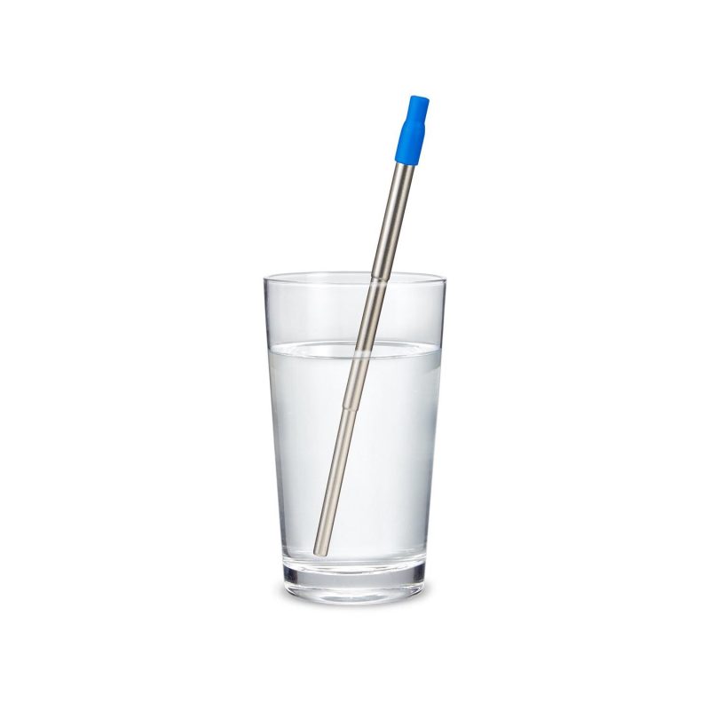 Custom Festival Telescopic Reusable Drinking Straw Kit - 5