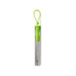 Custom Festival Telescopic Reusable Drinking Straw Kit - 6