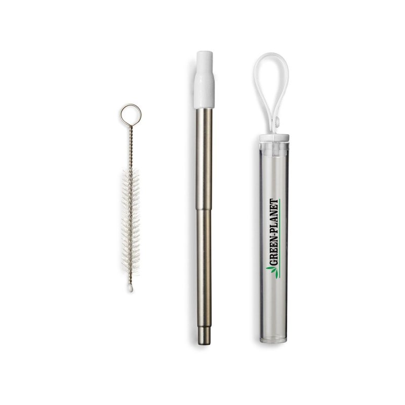 Custom Festival Telescopic Reusable Drinking Straw Kit
