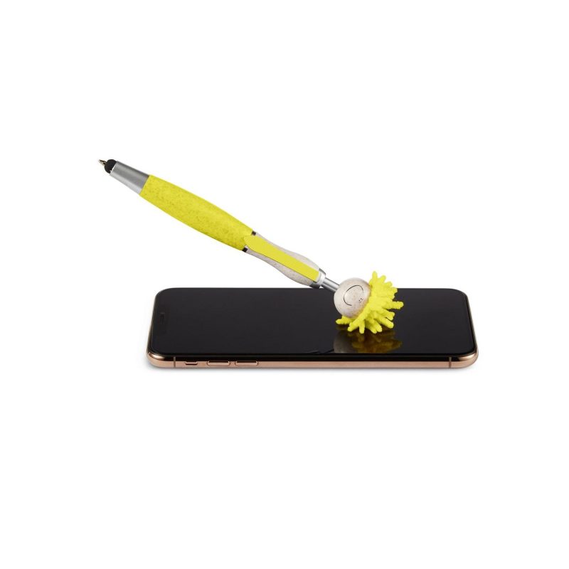 Custom Wheat Straw Screen Cleaner With Stylus Pen - 9