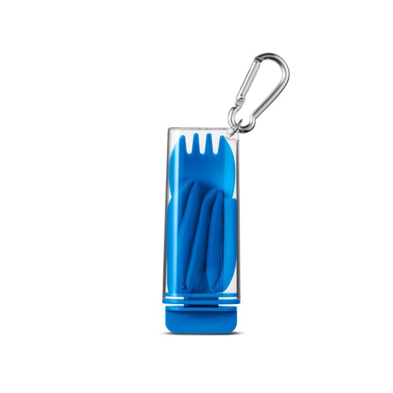 Custom Silicone Straw With Utensil Set - 5
