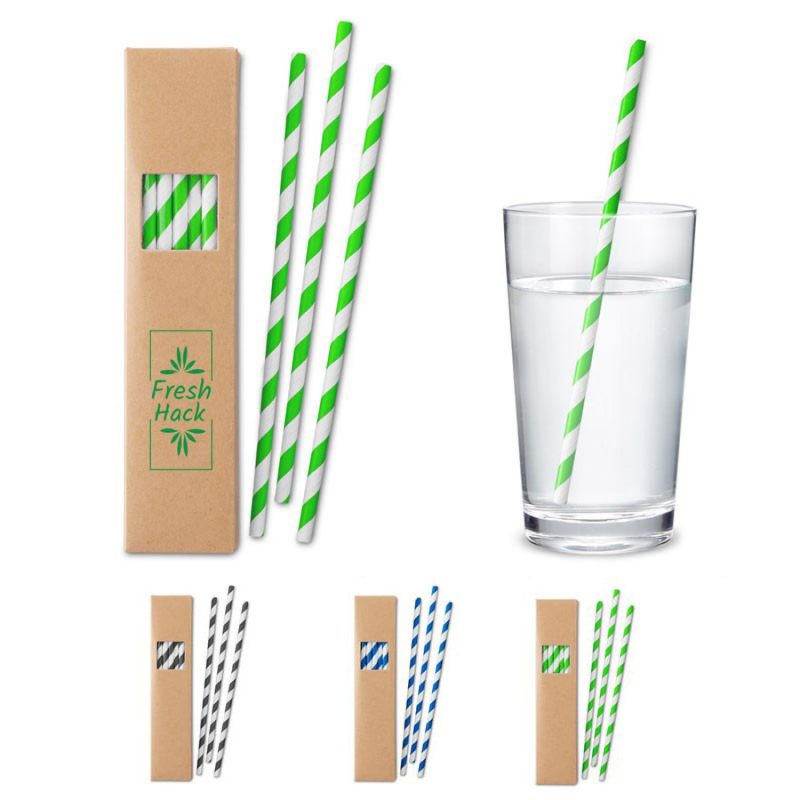 Custom Paper Straw Set - 7