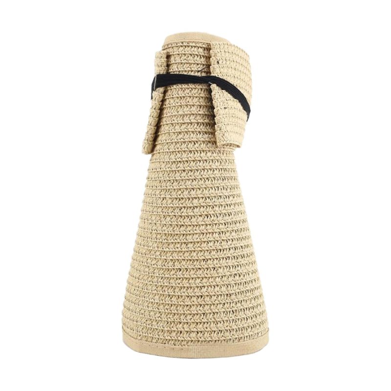 Custom Breathable Paper Straw Sun Visor - 8