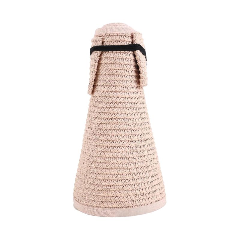 Custom Breathable Paper Straw Sun Visor - 9