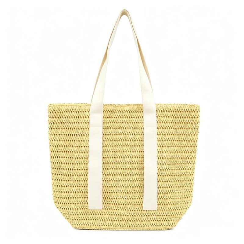 Custom Paper Straw Tote Bag - 9