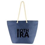 Custom Paper Straw Beach Tote