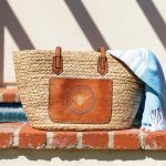 Custom Sunset Straw Bag - 1