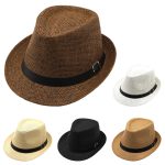 Custom Paper Straw Fedora - 2